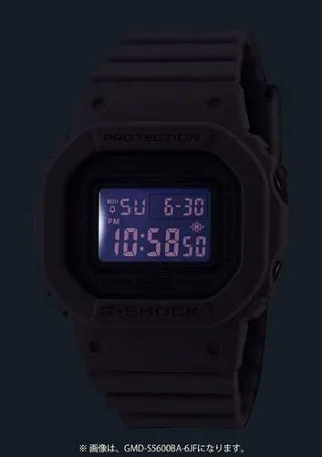 Vista 4 de Casio GMD-S5600BA-1JF G-Shock Modelo más pequeño y delgado, Reloj