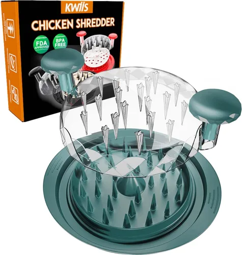 Vista 14 de Herramienta de trituración de pollo Twist, trituradora grande de pollo de 11" de servicio pesado, máquinas de molinillos de carne, libre de BPA