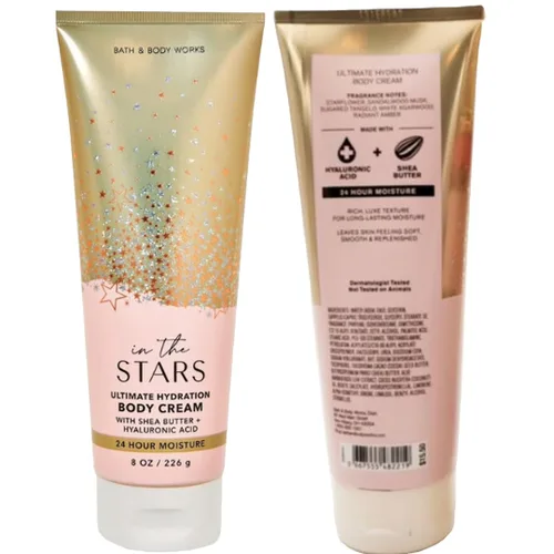 Vista 2 de Bath and Body Works 2 Pack In The Stars Ultra Shea Crema Corporal 8 Oz
