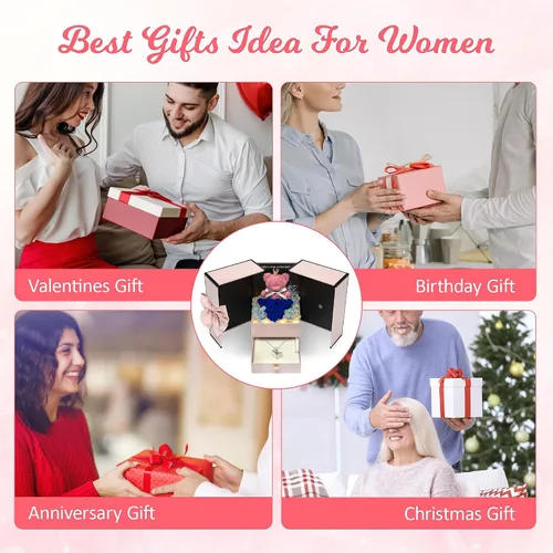 Vista 5 de Childom Regalos para el día de la madre para mamá, regalos de cumpleaños para mujeres, regalo de flores para el día de la madre, regalo para madres
