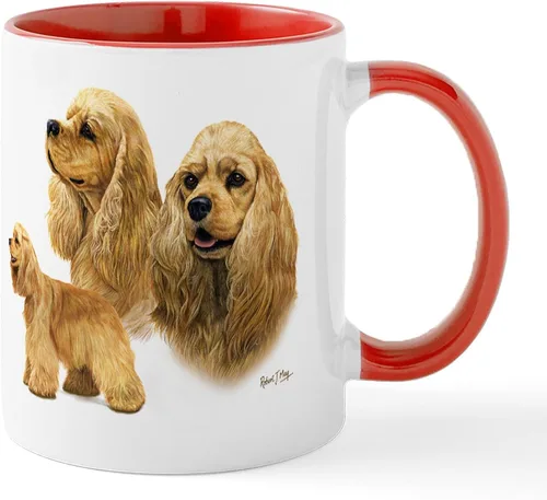 Vista 17 de CafePress Cocker - Taza de café de cerámica (11 oz (11.0 fl oz)