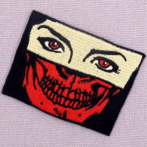 Vista 4 de Parche bordado con apliques bordados para planchar y coser en emblema