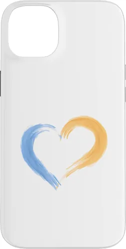 Vista 15 de Ukraine Heart Case for iPhone 16