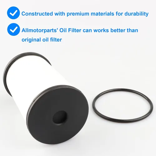 Vista 4 de Filtro de aceite, reemplaza 044-0362, 02E305051C Compatible con transmisión DSG de VW Audi - 2006-2018 A3, 2004-2018 TT Beetle, 2009-2017 CC Passat