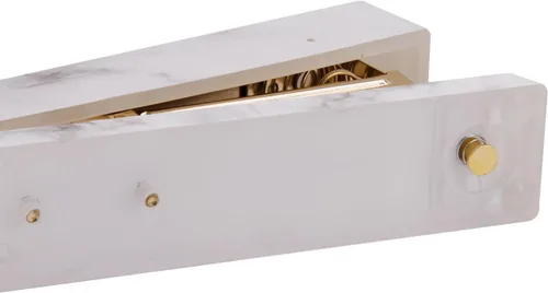 Vista 3 de Engrapadora con estampado de mármol, capacidad de 20 hojas, grapadora de escritorio de oficina en casa, grapadora manual sin atascos, suministros