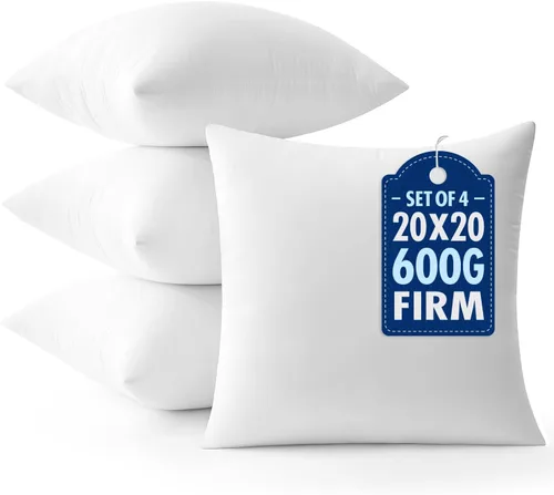 Vista 16 de MIULEE - Rellenos de almohadas decorativas, 14x36 pulgadas con relleno de fibra virgen 100% para cama y sofá