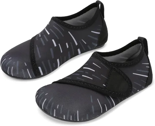 Vista 2 de JIASUQI - Zapatos deportivos acuáticos de verano para niños y niñas, calcetines acuáticos para ir a la playa y la piscina