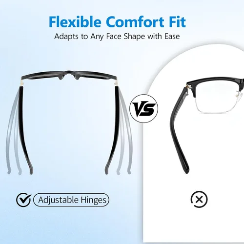Vista 6 de Gafas Inteligentes de Traducción Ai con ChatGPT, Gafas Bluetooth con Traducción de 164+ Idiomas, Gafas Traductoras con Lentes de Cambio