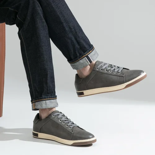 Vista 6 de Vostey Men's Sneakers Fashion Casual Shoes Dress Sneaker Oxford Shoes