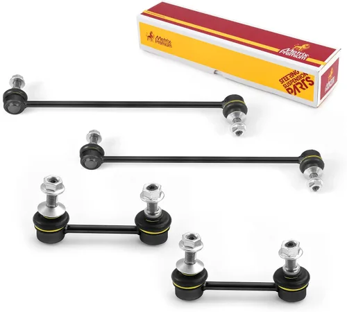 Vista 88 de Metrix Premium Chassis Parts - Kit de 4 piezas de barra estabilizadora delantera y trasera con enlace de extremo de barra estabilizadora para Ford