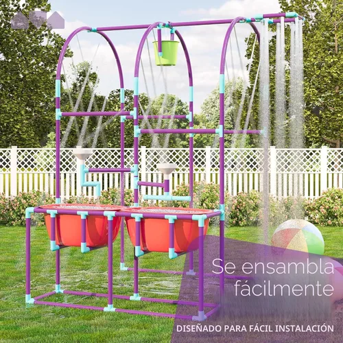 Vista 2 de Milliard Parque acuático de juguete con rociadores