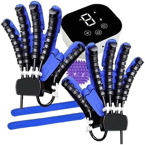 Vista 8 de Guante robot de rehabilitación para terapia de mano, alivio de la artritis, dispositivo de entrenamiento de función de mano, ayuda de recuperación