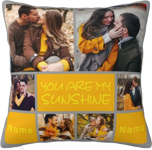 Vista 13 de Regalos para mamá - Funda de almohada personalizada con fotos, funda de almohada personalizada con foto para mamá, funda de almohada personalizada