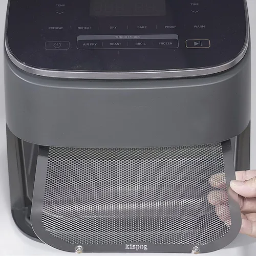 Vista 9 de Magnetic Air Fryer Splatter Guard & Coil Shield Fits Ninja 4&5.5 Qt Round