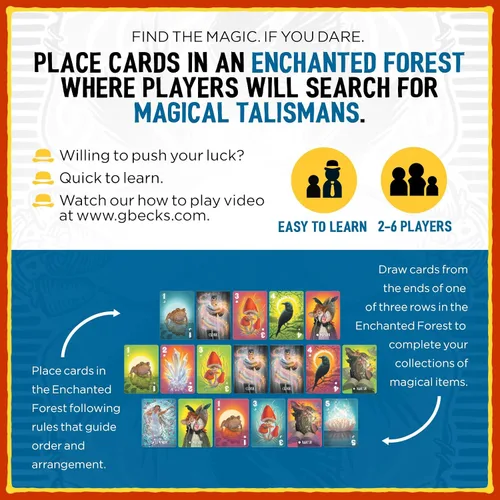 Vista 4 de Grandpa Beck's Games Toil & Troublez de los creadores de Cover Your Assets Divertido juego de cartas de presiona tu suerte para niños
