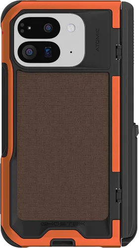 Vista 29 de Ghostek Atomic - Funda delgada transparente, parachoques de aluminio, protección resistente a prueba de golpes para Google Pixel 7 (6.3 pulgadas)