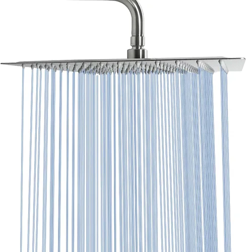 Vista 13 de Nearmoon - Cabezal de ducha de lluvia, diseño cuadrado de acero inoxidable de alto flujo, alta presión, experiencia de ducha impresionante incluso