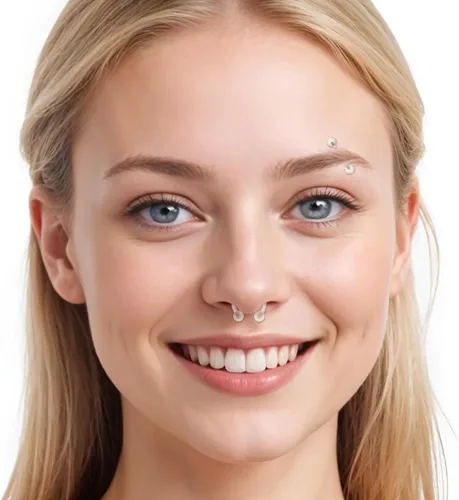 Vista 3 de Kit de 48 retenedores de piercing transparentes: retenedor acrílico para tabique, aretes de nariz transparentes para el trabajo, joyería de piercing