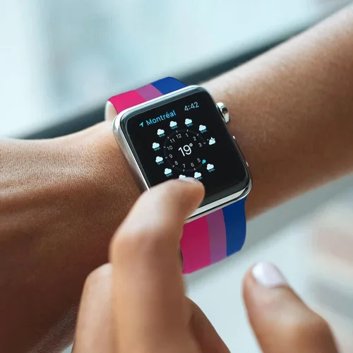 Vista 6 de Pride - Correa de reloj compatible con Apple Watch Series 11, 10, 9, 8, 7, 6, 5, 4, Ultra SE