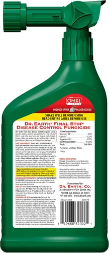 Vista 2 de Dr. Earth Fungicida de control de enfermedades Final Stop RTS 32oz.