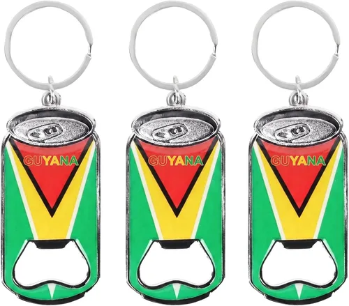 Vista 11 de Jamaica - Llavero abridor de botellas de cerveza - Set de 3 - Lata Abrelatas de cerveza