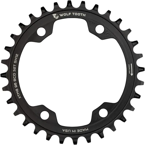 Vista 6 de Wolf Tooth Platos para transmisión Shimano de 12 velocidades (30, Shimano Direct Boost) bicicletas-cadenas-y-accesorios