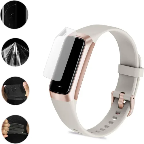 Vista 3 de Protector de pantalla compatible con TROTY C60 Fitness Tracker de 1.1 pulgadas (paquete de 6) película suave de TPU transparente compatible