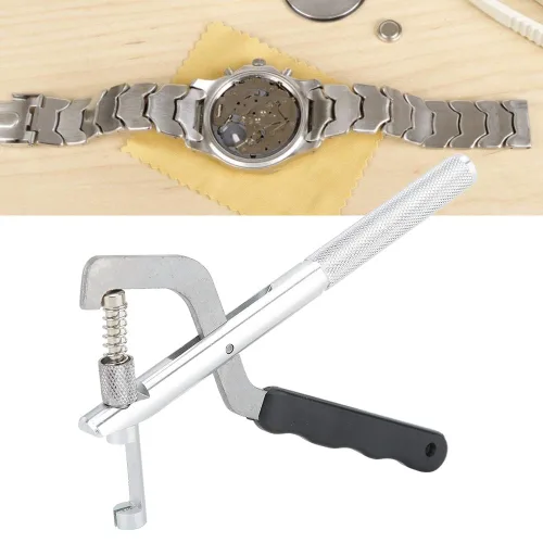 Vista 4 de Removedor de correa de reloj, herramienta de reparación de correa de reloj, herramienta de reparación de correa de reloj de metal, removedor
