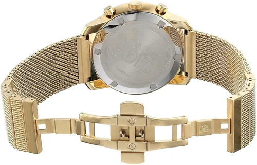 Vista 5 de Movado - Reloj cronógrafo para hombre con esfera de índice impresa color dorado modelo 3600372