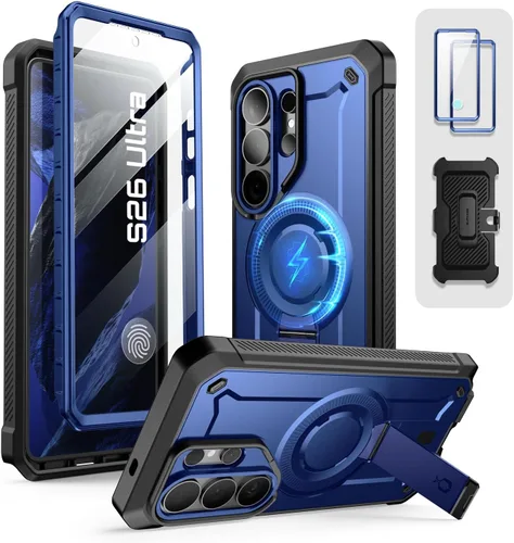 Vista 17 de SUPCASE Funda para Samsung Galaxy S26 Ultra con soporte incorporado