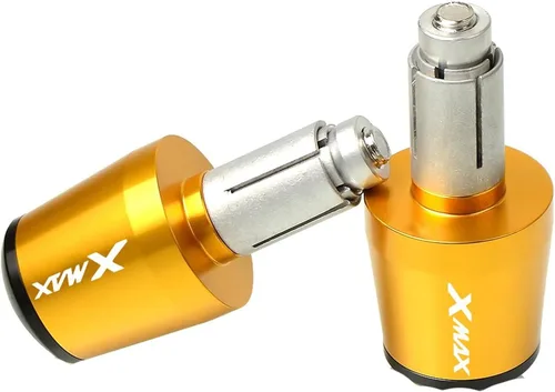 Vista 11 de Y&AMAHA X-MAX Xmax X MAX 125 250 300 400 CNC Alumiunm Plugs Manillar Moto Manillar Moto Manillar Agarres Tapa Extremos 7/8'' 0.866 in (Color : Negro)
