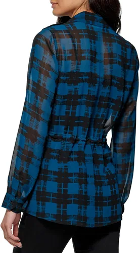 Vista 3 de Calvin Klein Pantalones ajustados Ponte de uso diario para mujer, Azul