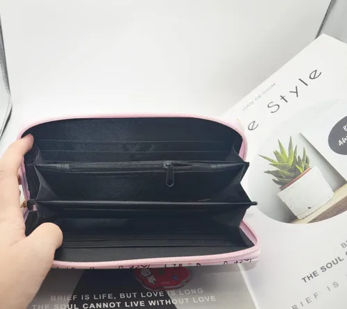 Vista 3 de Army Bomb - Bonita cartera con insignia con llavero de Bangtan para niños tarjetero de identificación con llavero tarjetero duradero llavero