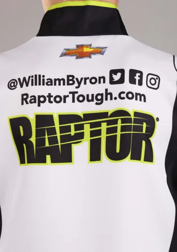 Vista 6 de Disfraz de Uniforme NASCAR William Byron Raptor para Niños Multicolor