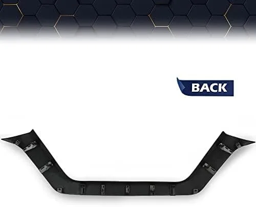 Vista 9 de PIT66 Barra de parachoques delantero compatible con Nissan Rogue 622786FL0A, NI1044114 2017 2018 2019 2020