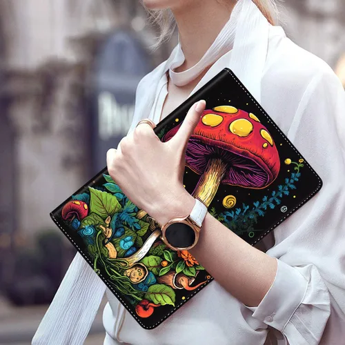 Vista 6 de Funda para 9.7 pulgadas 2017 2018/iPad air/iPad Air 2, Auto Sleep/Wake Multi-ángulo de visión Slim Folio Stand Funda para Ipad 6ª/5ª