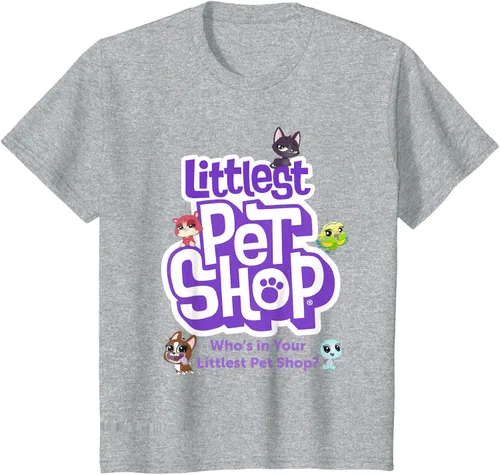 Vista 5 de Littlest Pet Shop ¿Quién está en tu tienda? Camiseta Blanco