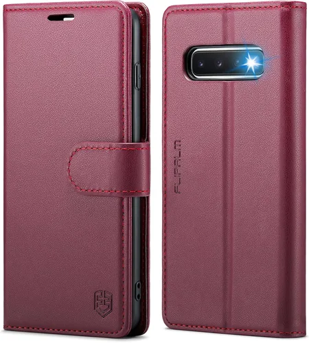 Vista 7 de FLIPALM Funda tipo cartera para Samsung Galaxy S10+/S10 Plus 6.4", color Negro