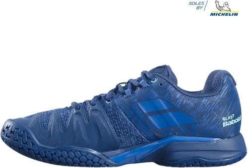 Vista 2 de Babolat Propulse Blast All Court Tennis Shoes Dark Blue Viridian, M US Men