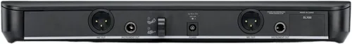 Vista 4 de Sistema de micrófono inalámbrico Shure BLX288/PG58 - Vida de batería de 14 horas, rango de 300 pies, UHF Incluye (2) micrófonos vocales de mano