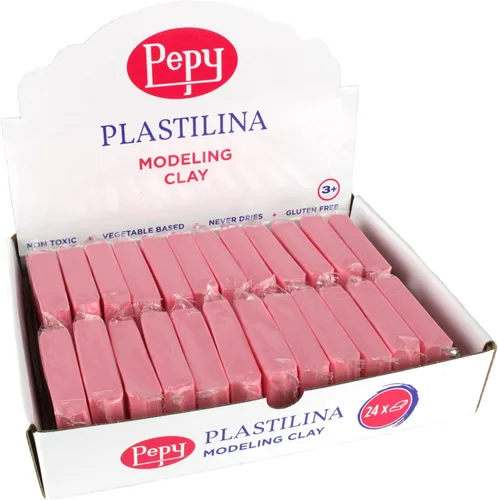 Vista 15 de Pepy Plastilina - Arcilla de modelado reutilizable y que no se seca; juego de 24 barras, 1.4 onzas cada una, perfecta para proyectos de arte y Negro