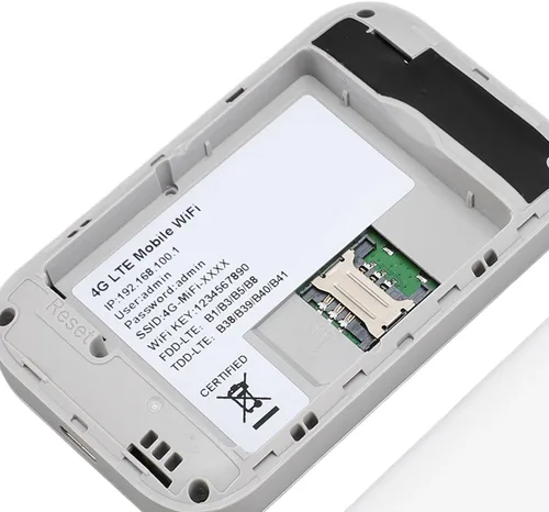 Vista 7 de Enrutador móvil de alta velocidad WiFi 4G LTE