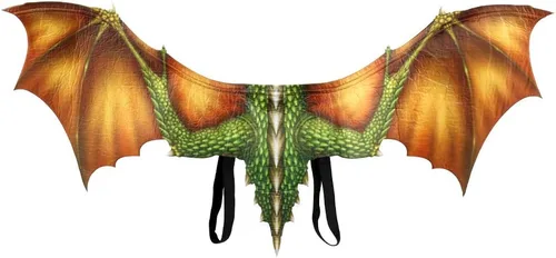 Vista 4 de Himine Alas de dragón no tejidas para adultos Cosplay Props