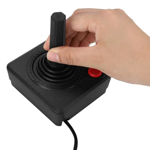 Vista 2 de Samfox Game Joystick Joystick Controller Retro Classic 3D Analog Controller Gamepad Joystick Console System Joystick Controller for Atari 2600