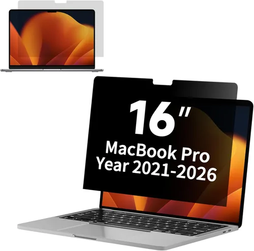 Vista 11 de Pantalla de privacidad para MacBook Pro de 13 pulgadas (2016, 2017, 2018, 2019, 2020, 2021, 2022, M1, M2)), reduce la fatiga ocular antirreflejos