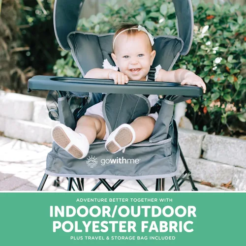 Vista 11 de Baby Delight Silla portátil Go with Me Jubilee Deluxe Interior y exterior