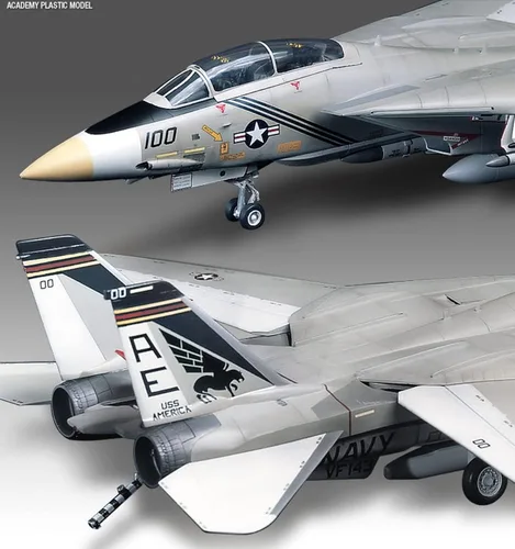 Vista 2 de GSI Creos Academy ACA12253 1/48 F-14A U.S. Modelo Kit, Varios