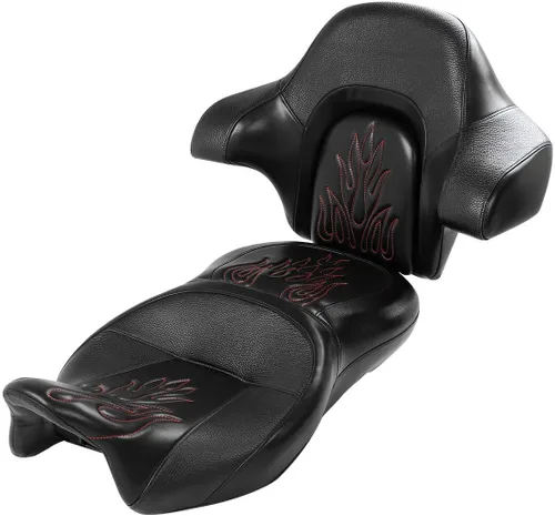 Vista 11 de C.C.Rider King Chopped Tour Pack - Almohadilla de respaldo para los modelos Harley Davidson Touring y Tri Glide 2014-2024, para modelos Road King