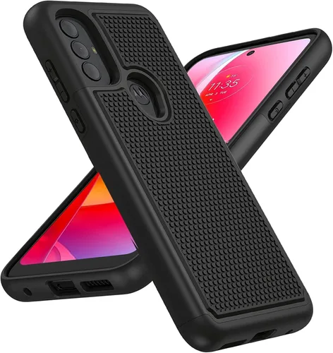 Vista 10 de Funda para Motorola One 5G Ace: protección antideslizante contra caídas