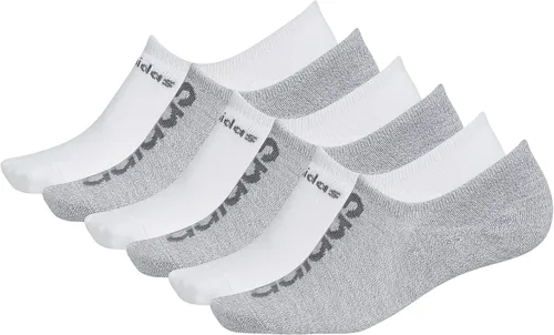 Vista 8 de adidas Mens Superlite Linear Super No Show Socks 6-pair
